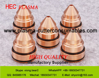 PT36 Esab Machine Plasma Machine Consumables Plasma Torch Shield Cap 0558009520، 0558009525، 055800955