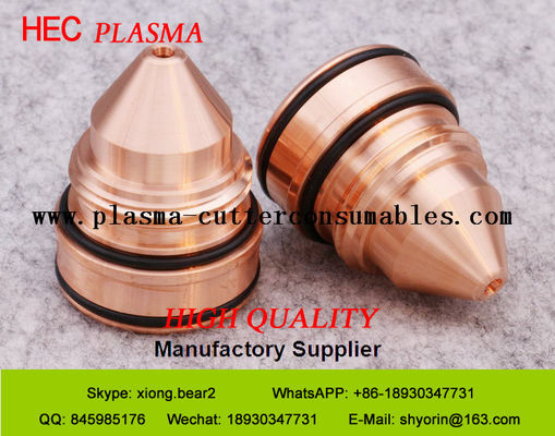 کیفیت  ESAB 0558006020 OEM Plasma Cutting Nozzle 2.0mm for PT-36 Plasma Machine کارخانه