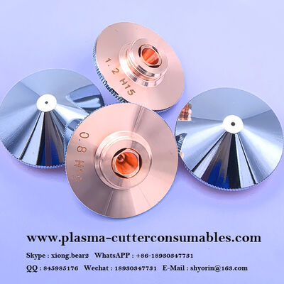 کیفیت  H15 Laser Cutting Nozzle 1.5mm for Precision Cutting and Long Service Life کارخانه