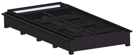 دستگاه برش لیزر CNC سنگین با پاسخ دینامیکی بالا، دقت برش پایدار و توان لیزر 12000-40000 وات